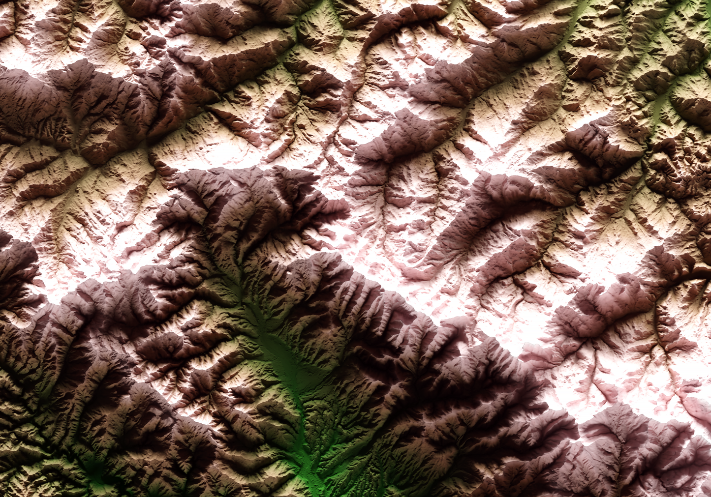 ALPES APUANOS. Mapa de relieve clásico.