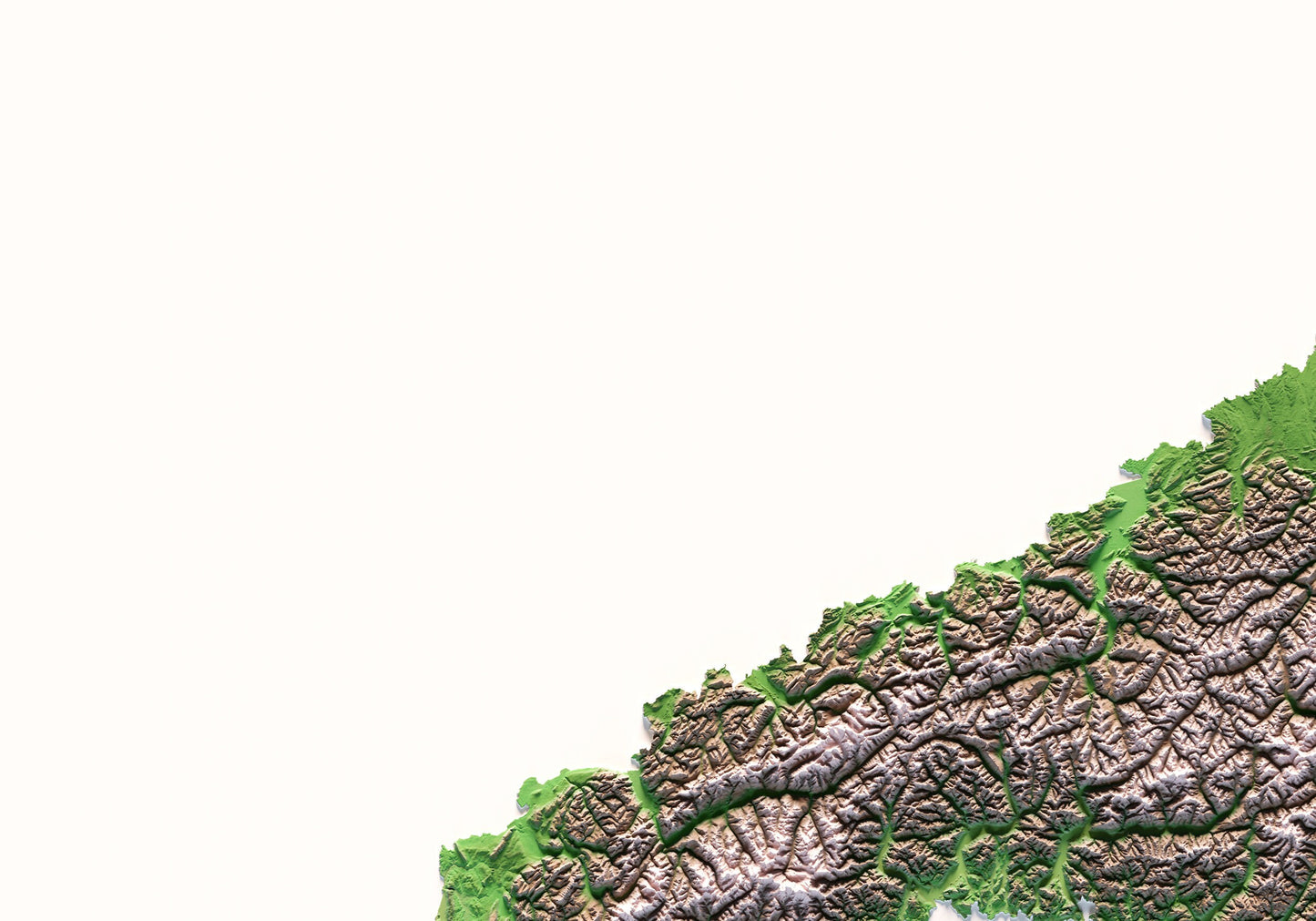 ELS ALPS. Mapa artístic.