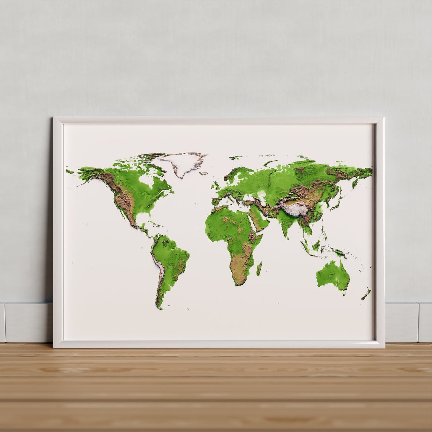 MAPAMUNDI. Mapa de relleu.