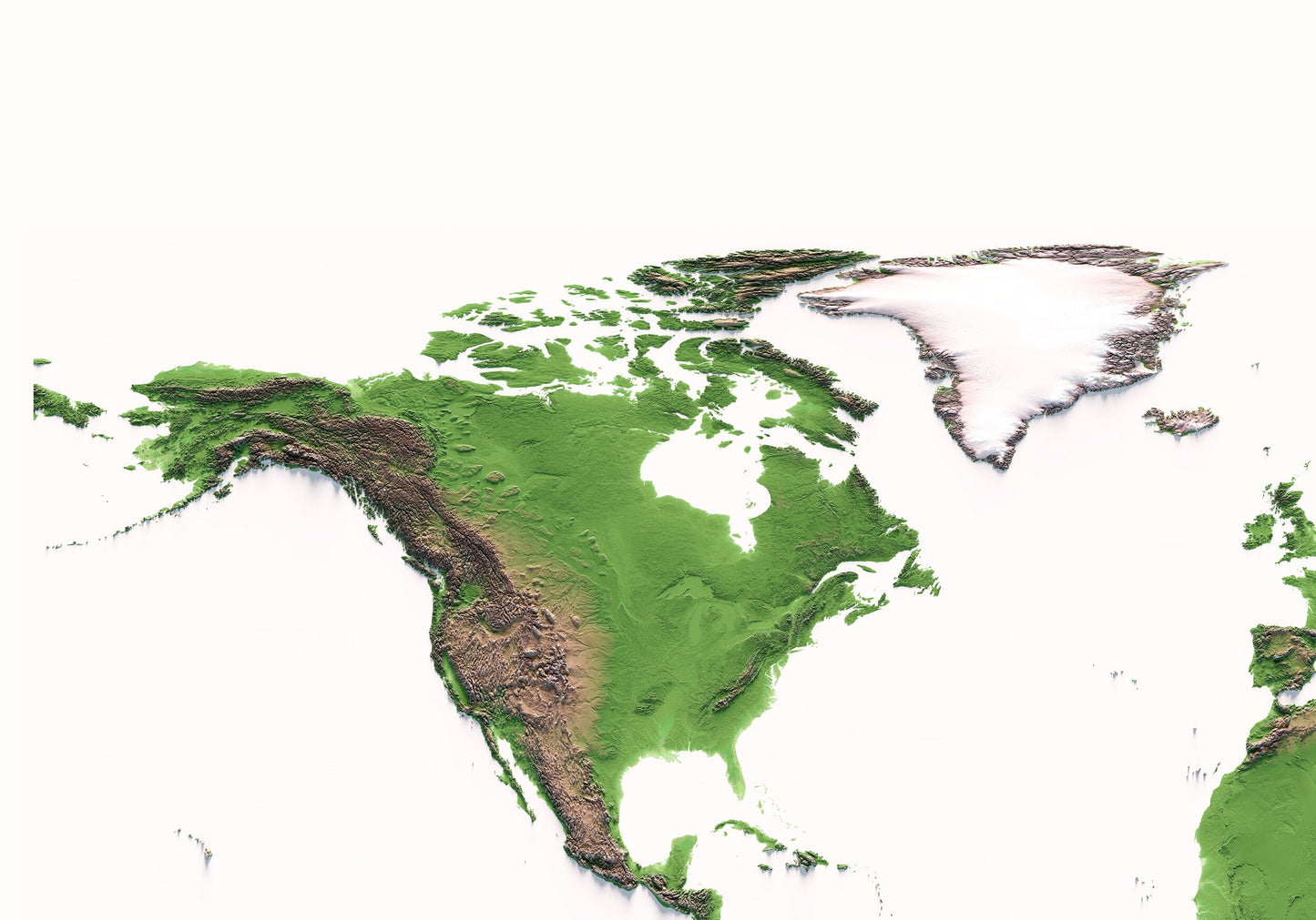 MAPAMUNDI. Mapa de relleu.