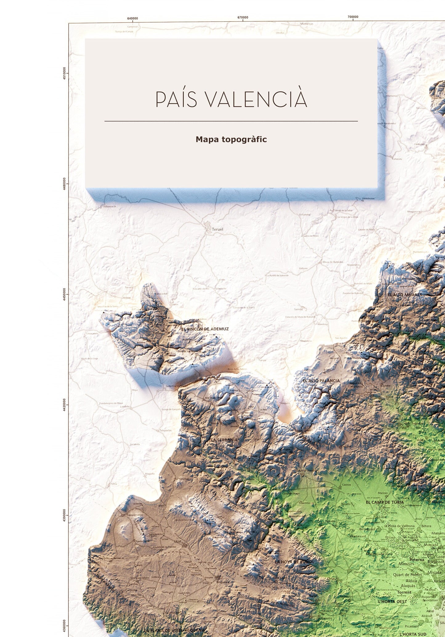 EL PAÍS VALENCIÀ. Versió amb el mar blau.