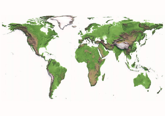 MAPAMUNDI. Mapa de relleu.