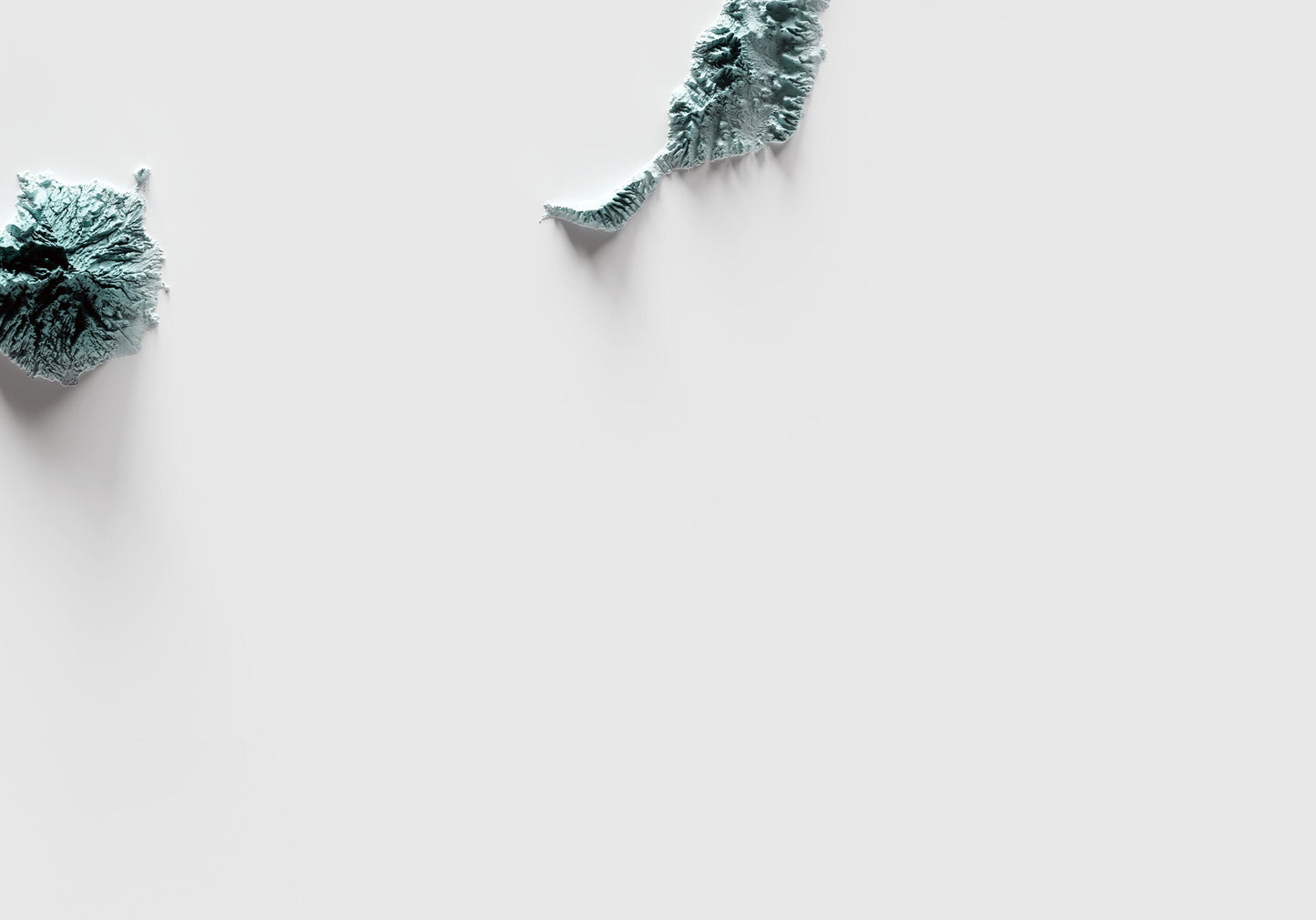 ISLAS CANARIAS. Mapa artístico.