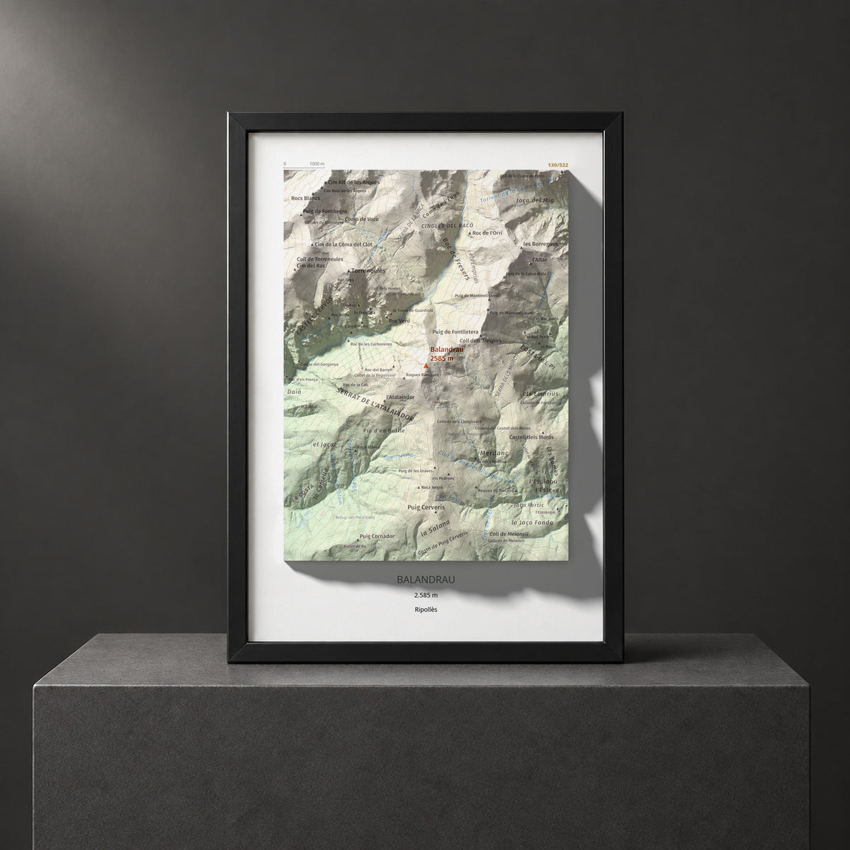 BALANDRAU - 130/522 - Colección artística 100 cims