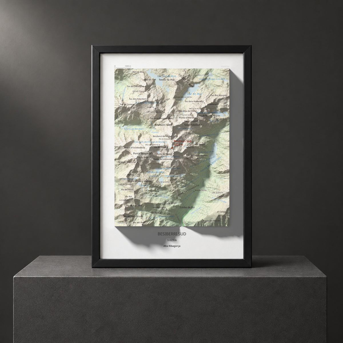 BESIBERRI SUD - 004/522 - Col·lecció artística 100 cims