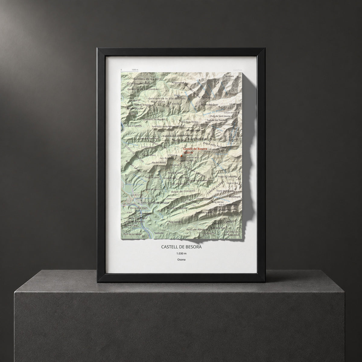 CASTELL DE BESORA - 324/522 - Colección artística 100 cims