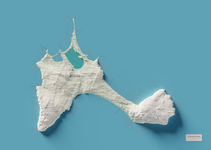 Edició octubre 2026 · Mapa topogràfic de Formentera, Cartogràfic, 50 × 70 cm: mapa complet.