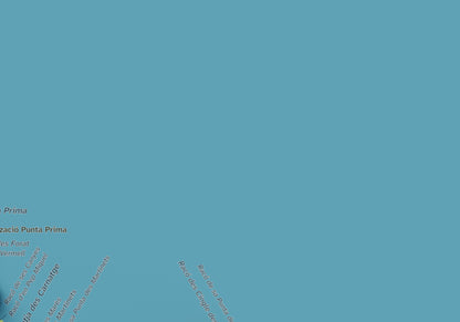 Edició octubre 2026 · Mapa topogràfic de Formentera, Clàssic, 21 × 30 cm: detall de la costa nord-est.
