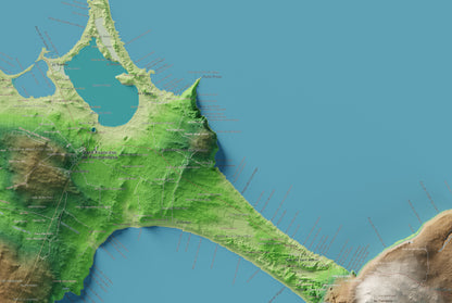 Edició octubre 2026 · Mapa topogràfic de Formentera, Clàssic, 61 × 91 cm: detall central.