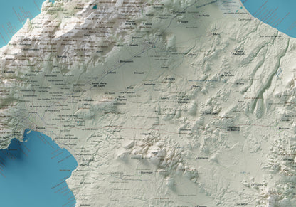 Edició octubre 2026 · Mapa topogràfic de Mallorca, Cartogràfic, 70 × 100 cm: detall central.