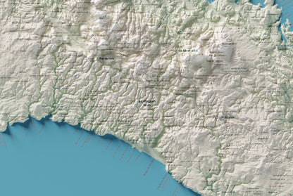 Edició octubre 2026 · Mapa topogràfic de Menorca, Cartogràfic, 61 × 91 cm: detall central.