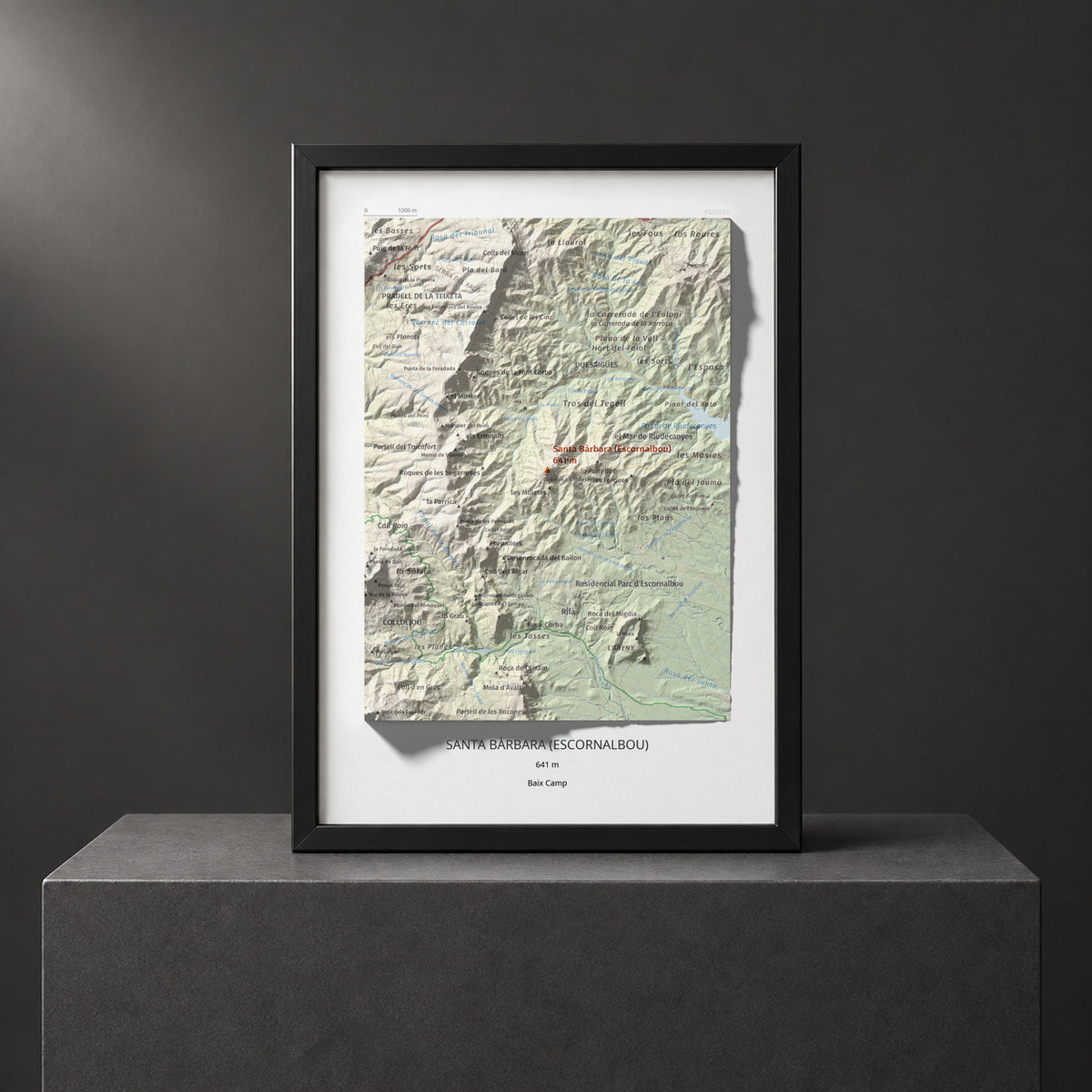SANTA BÀRBARA (ESCORNALBOU) - 422/522 - Colección artística 100 cims